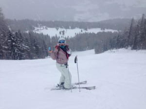 Fanni síel Fanninberg-en